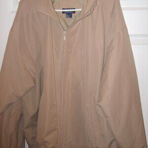Winner Mate Beige Microfiber Jacket Men's Size Large
